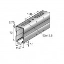 Монтажный профиль MQ-72